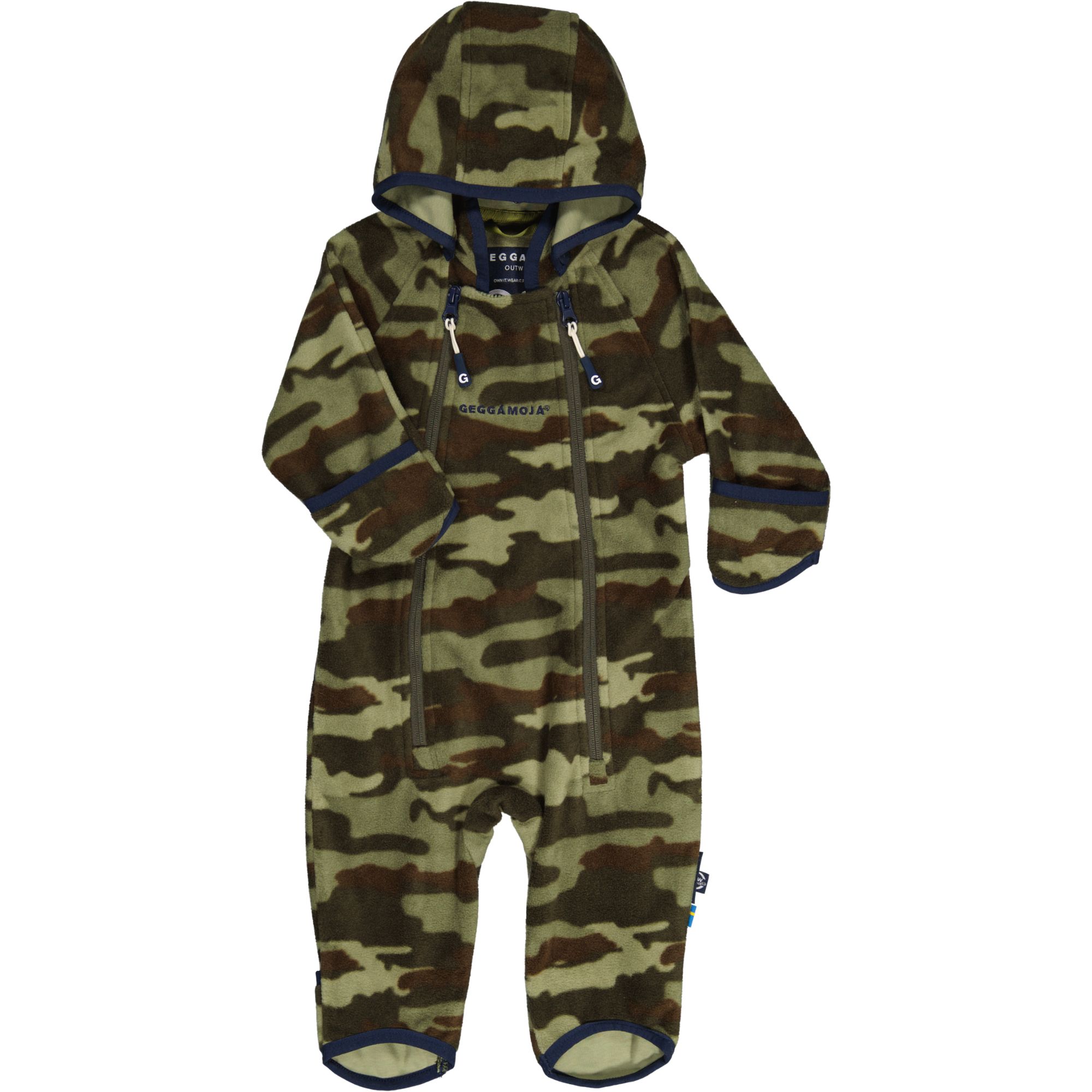 Vindfleece overall Camo 50/56