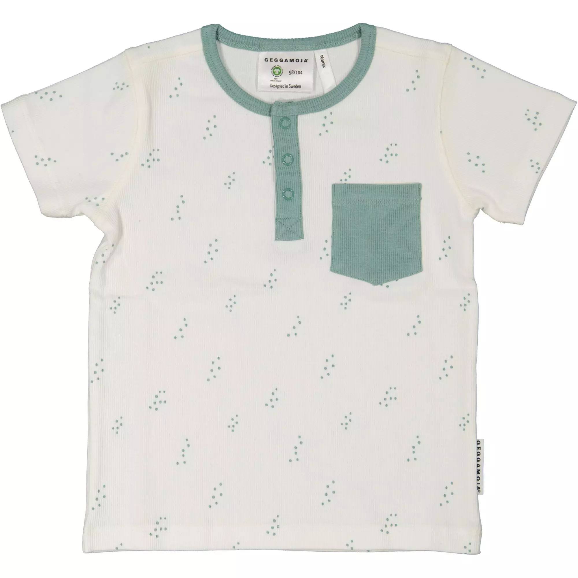 T-shirt Tiny Dots Vit 98/104