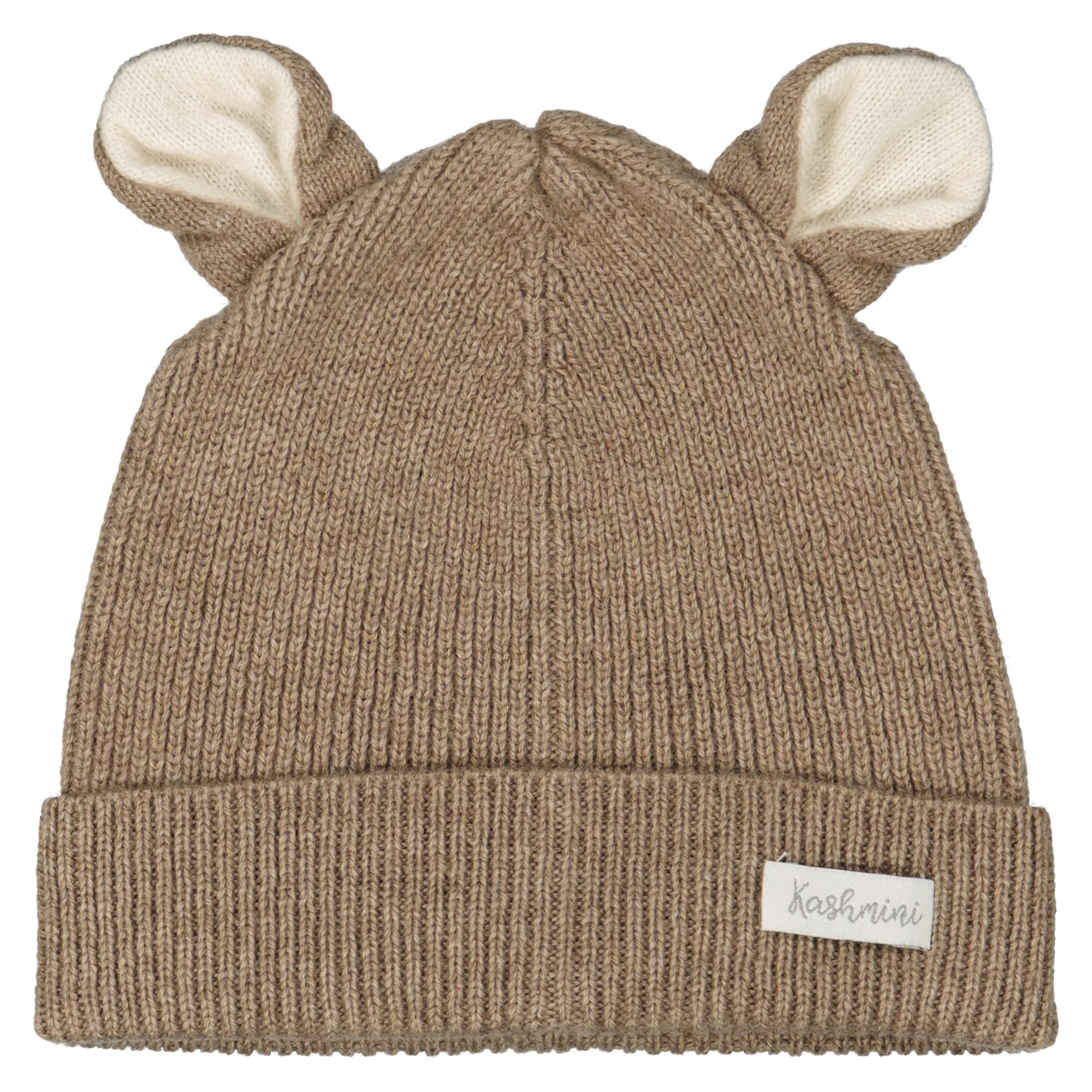 Kashminimössa Öron Beige 5 - 6 år