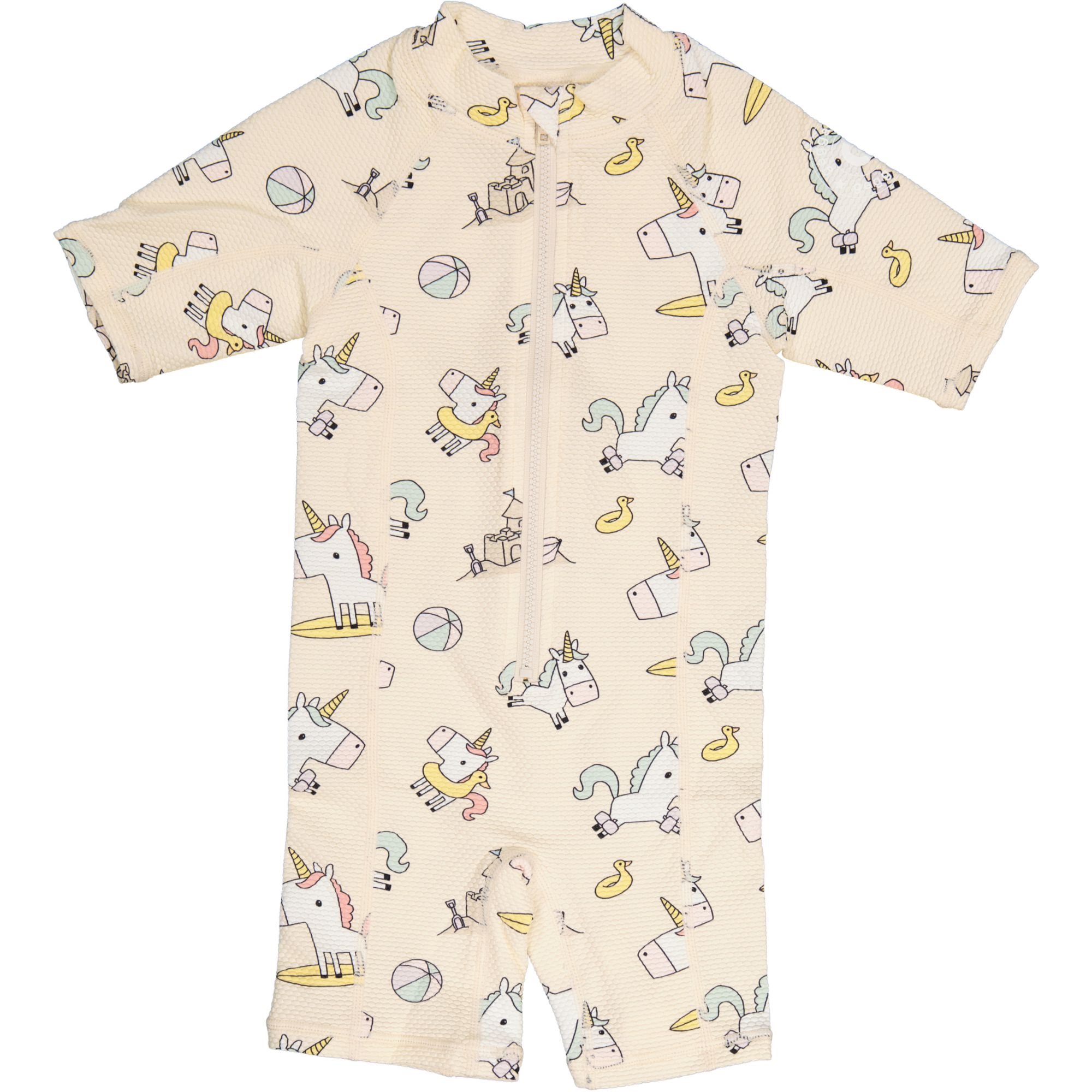 UV-dräkt Unicorn Beige 74/80