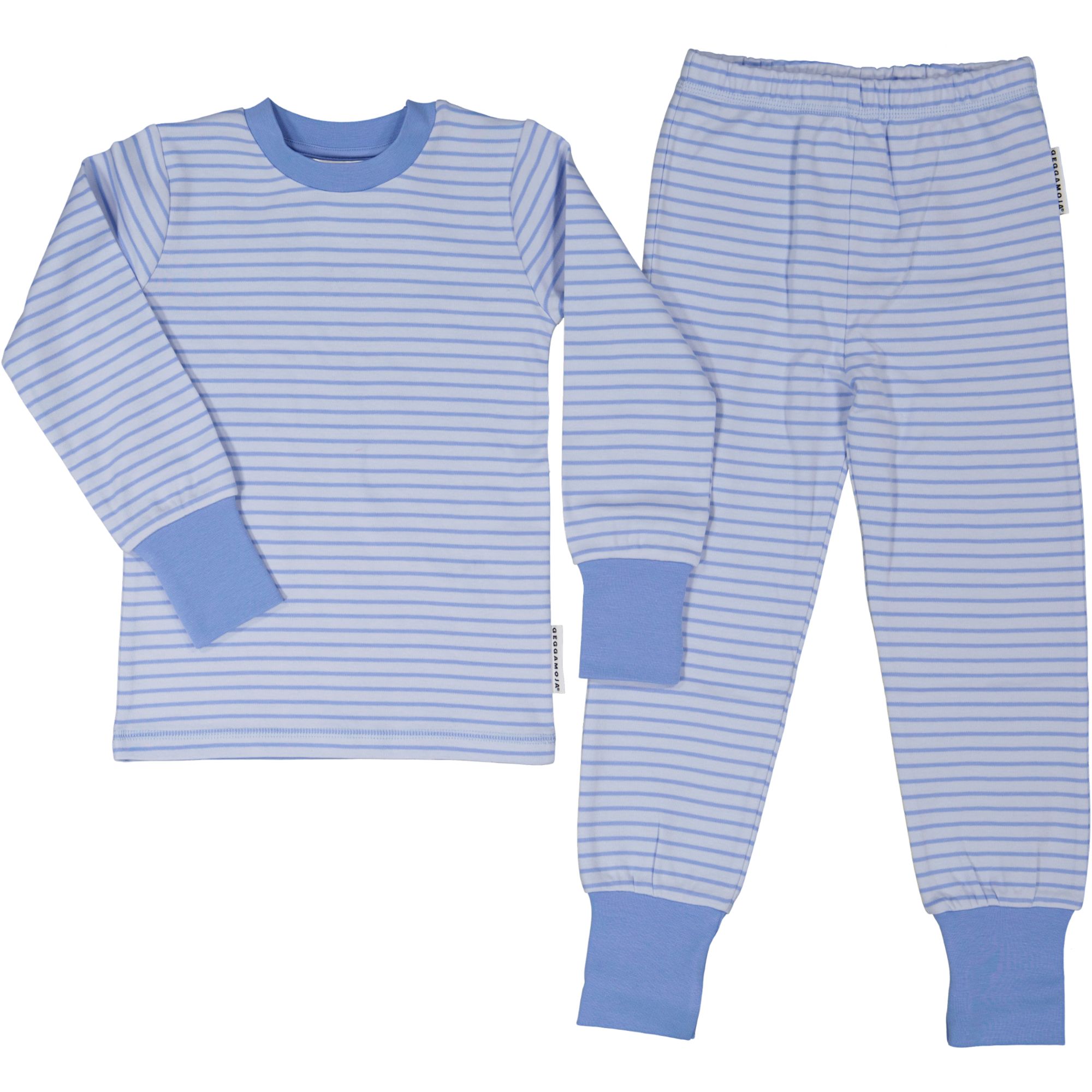 Pyjamas tvådelad Ljusblå/blå 86/92
