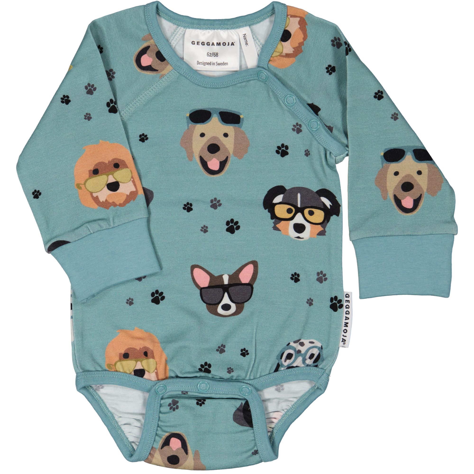 Body Bambu Doggy Cool Blå 86/92