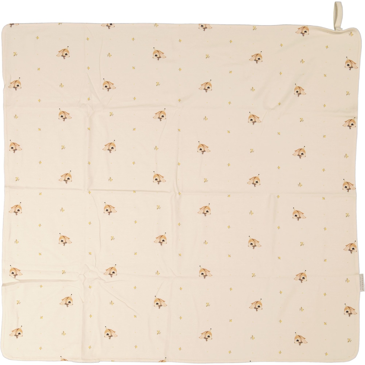 Bamboo baby blanket Long ear beige