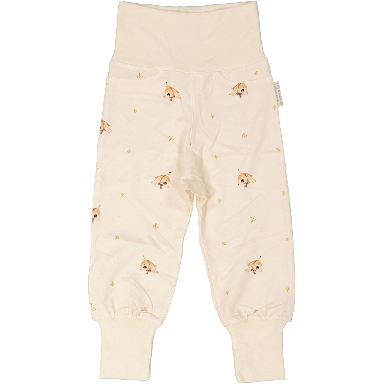 Bamboo pants Long ear beige 86/92