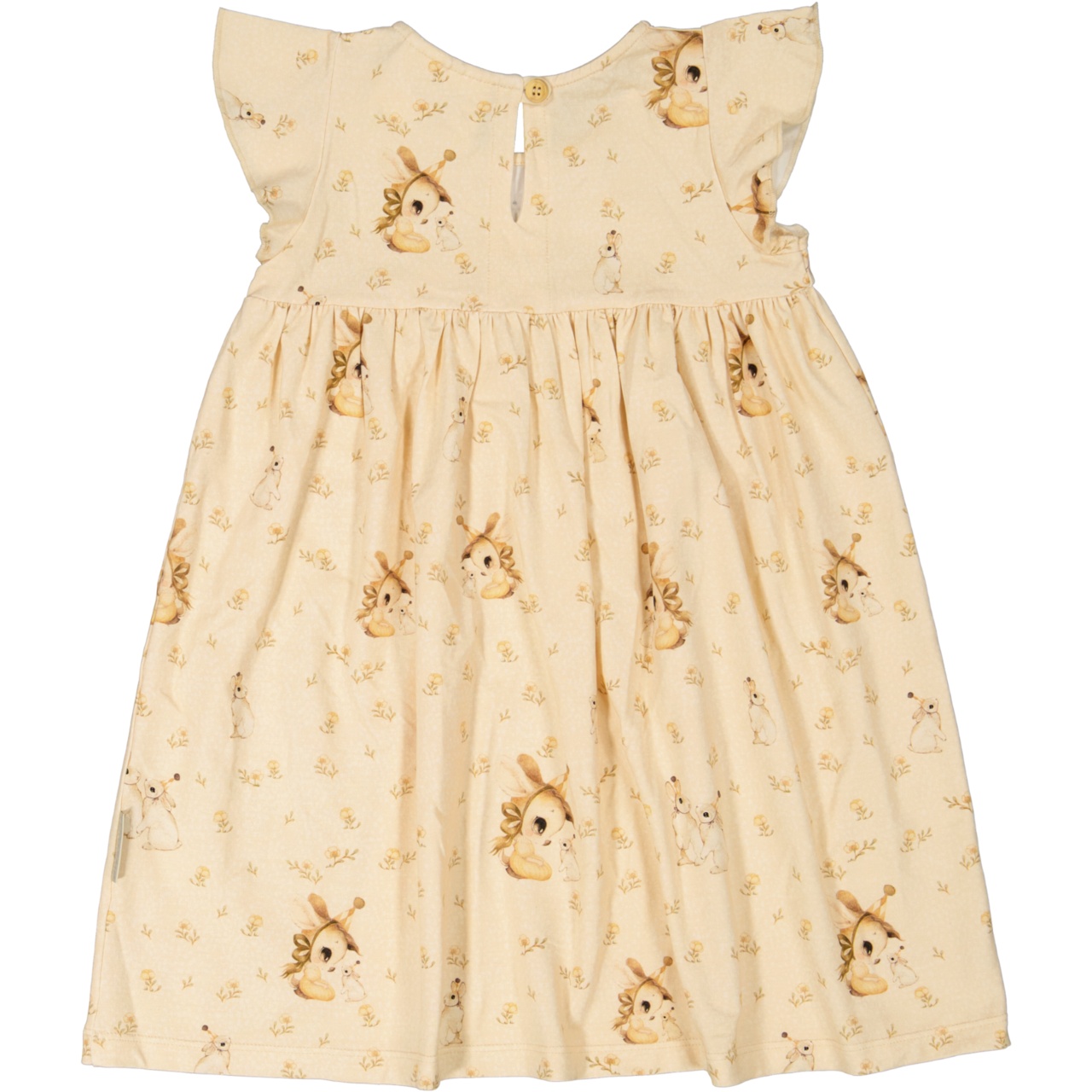 Bamboo frill dress Stella pouder