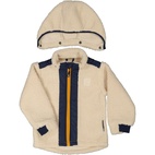 Teen Pile zip jacket Beige 158/164