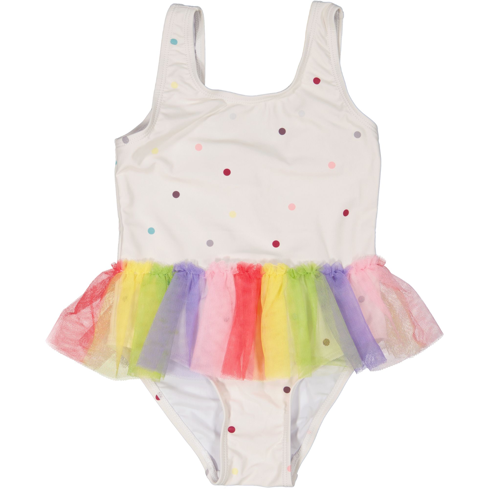 Swim suit dots White