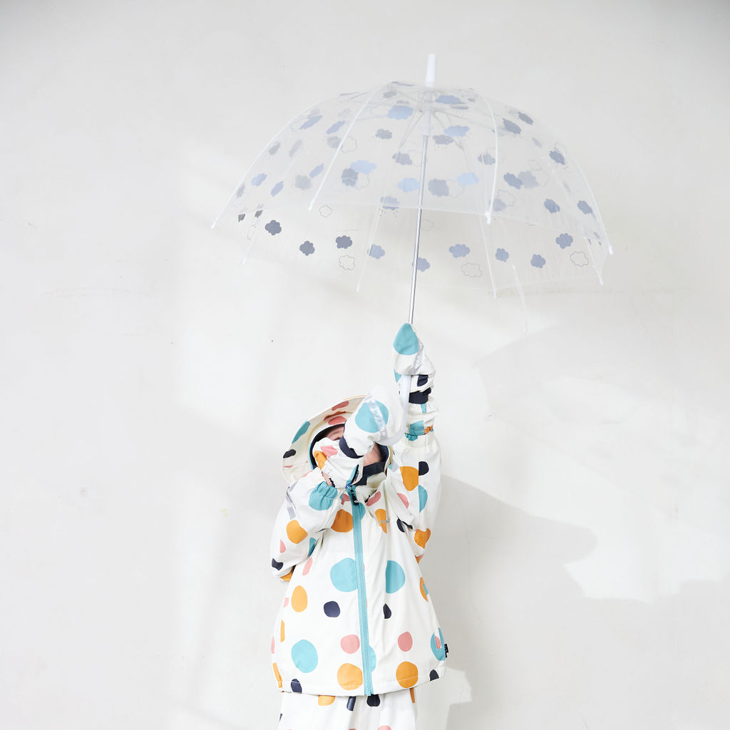 Umbrella cloud White