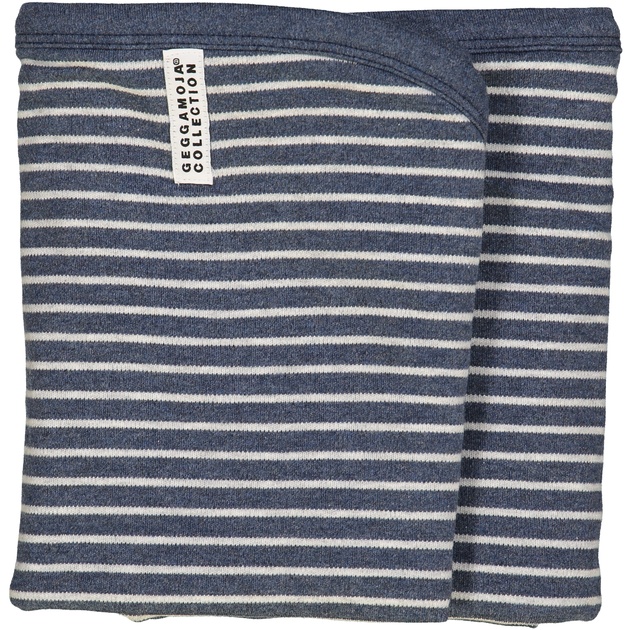 Baby blanket Classic Marin blue stripe