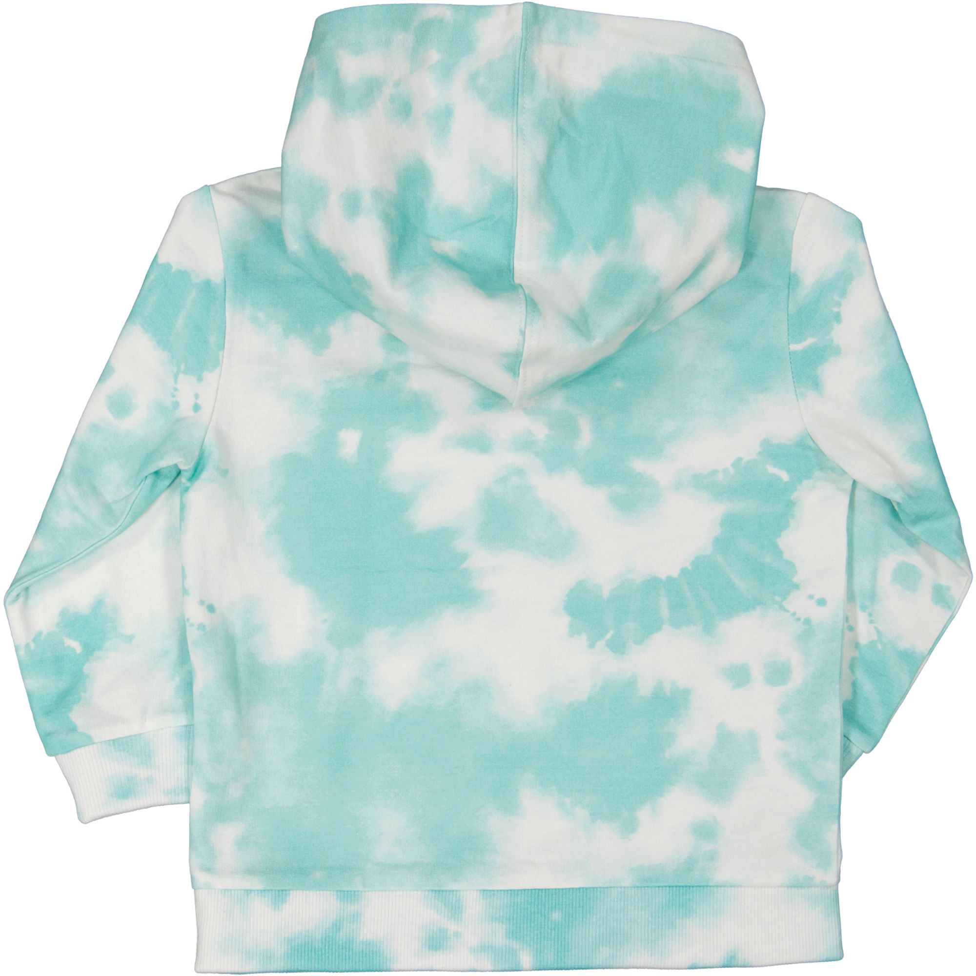 College hoodie Tie dye mint