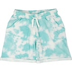 Female college shorts Tie dye mint  XS