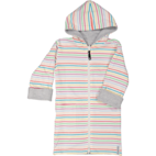 Kids Bathrobe Grey/multi str  74/80