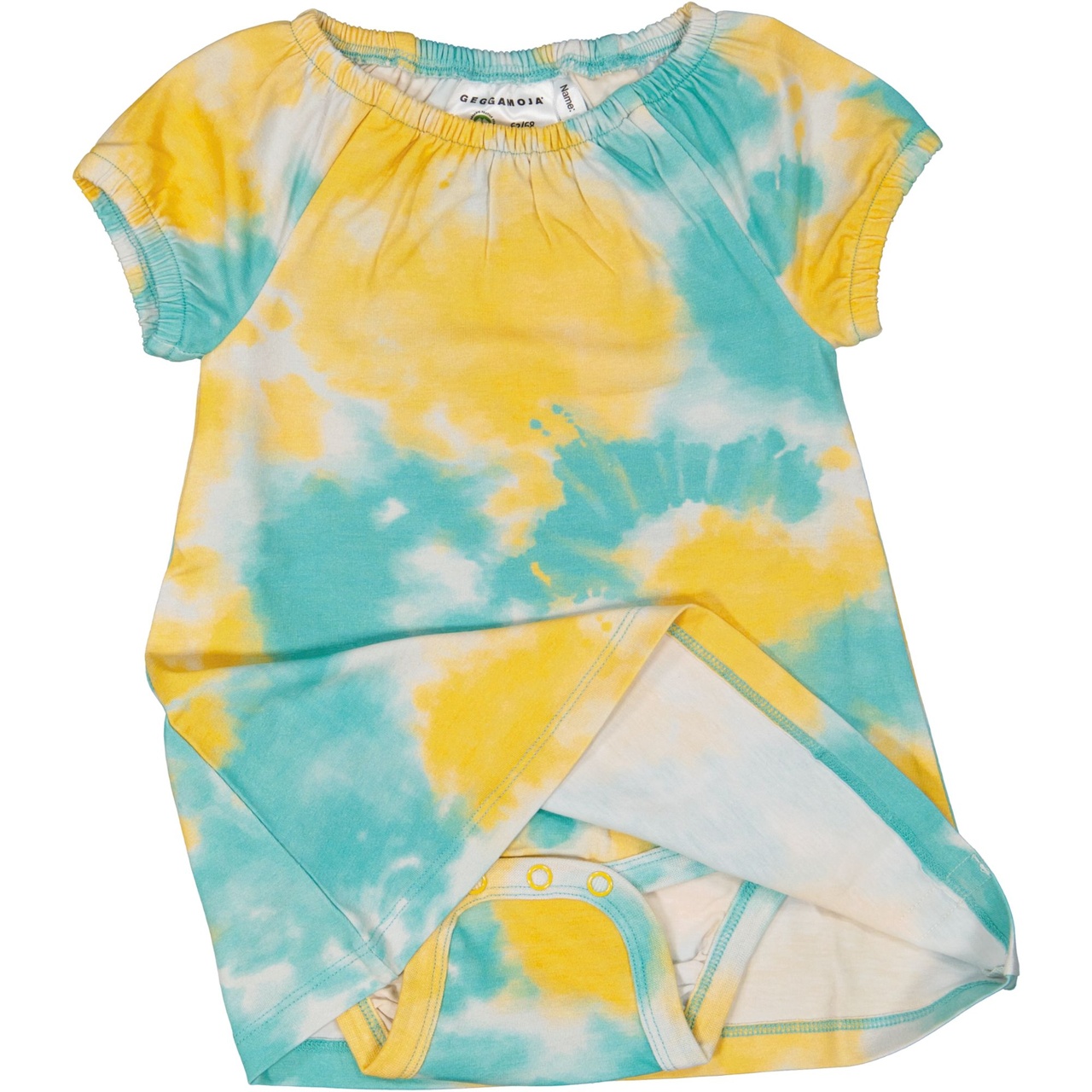 Jersey singoalla Tie dye yellow