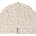 Bamboo beanie Soft beige leo XS 1-2 Year