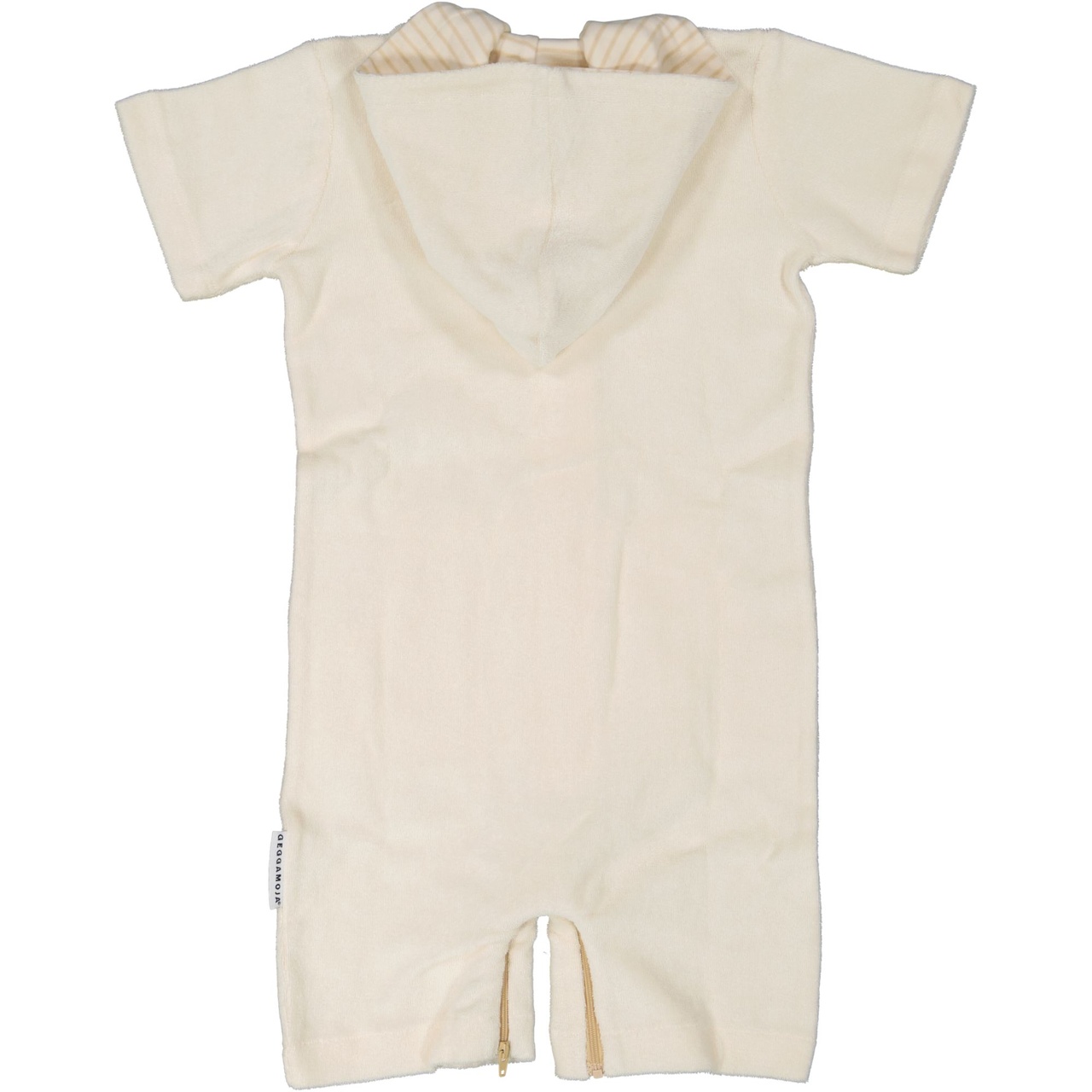 Frotté Jumpsuit Vit/Beige 50/56