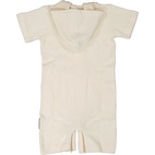 Frotté Jumpsuit Vit/Beige 50/56