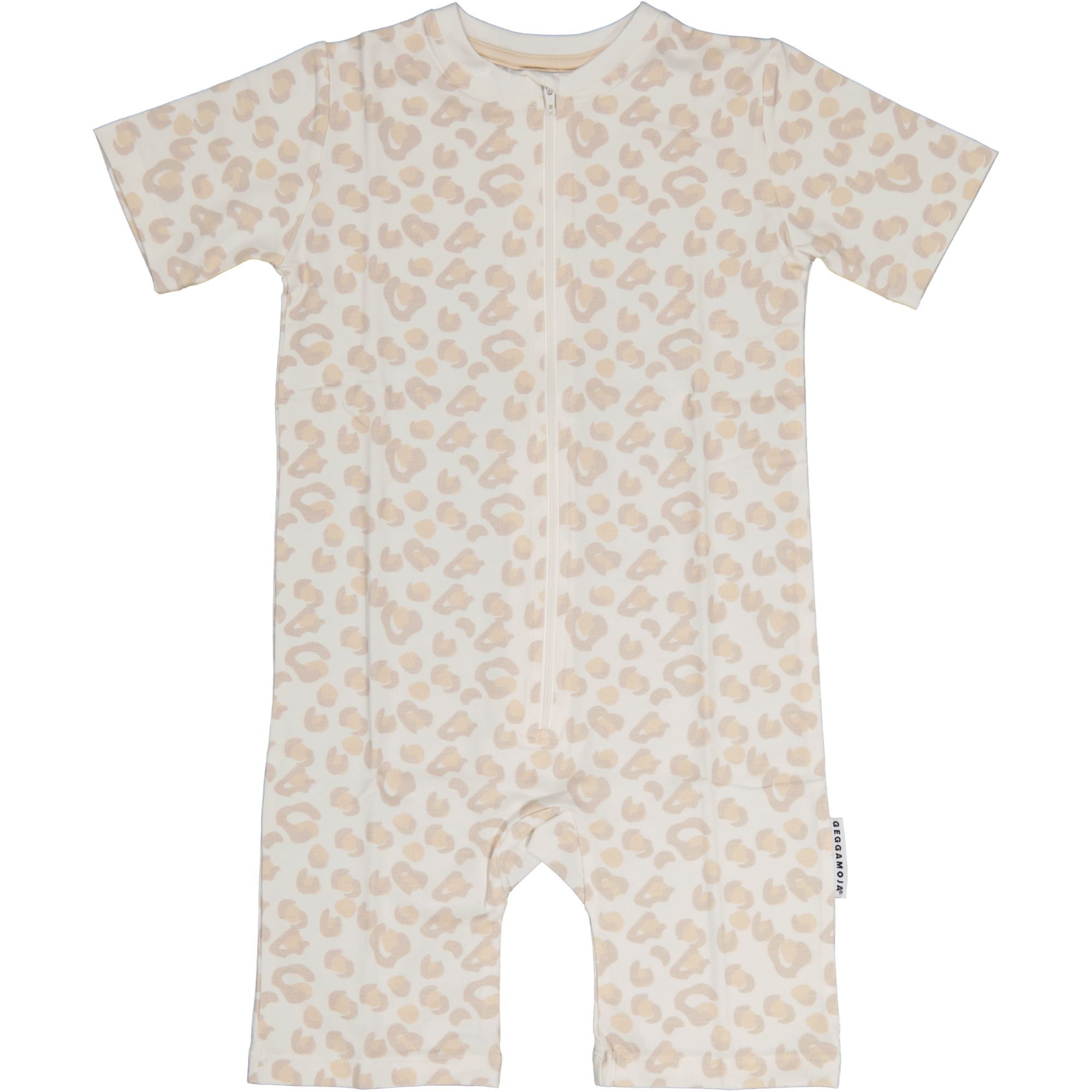 Bamboo summer Pyjamat Soft beige leo