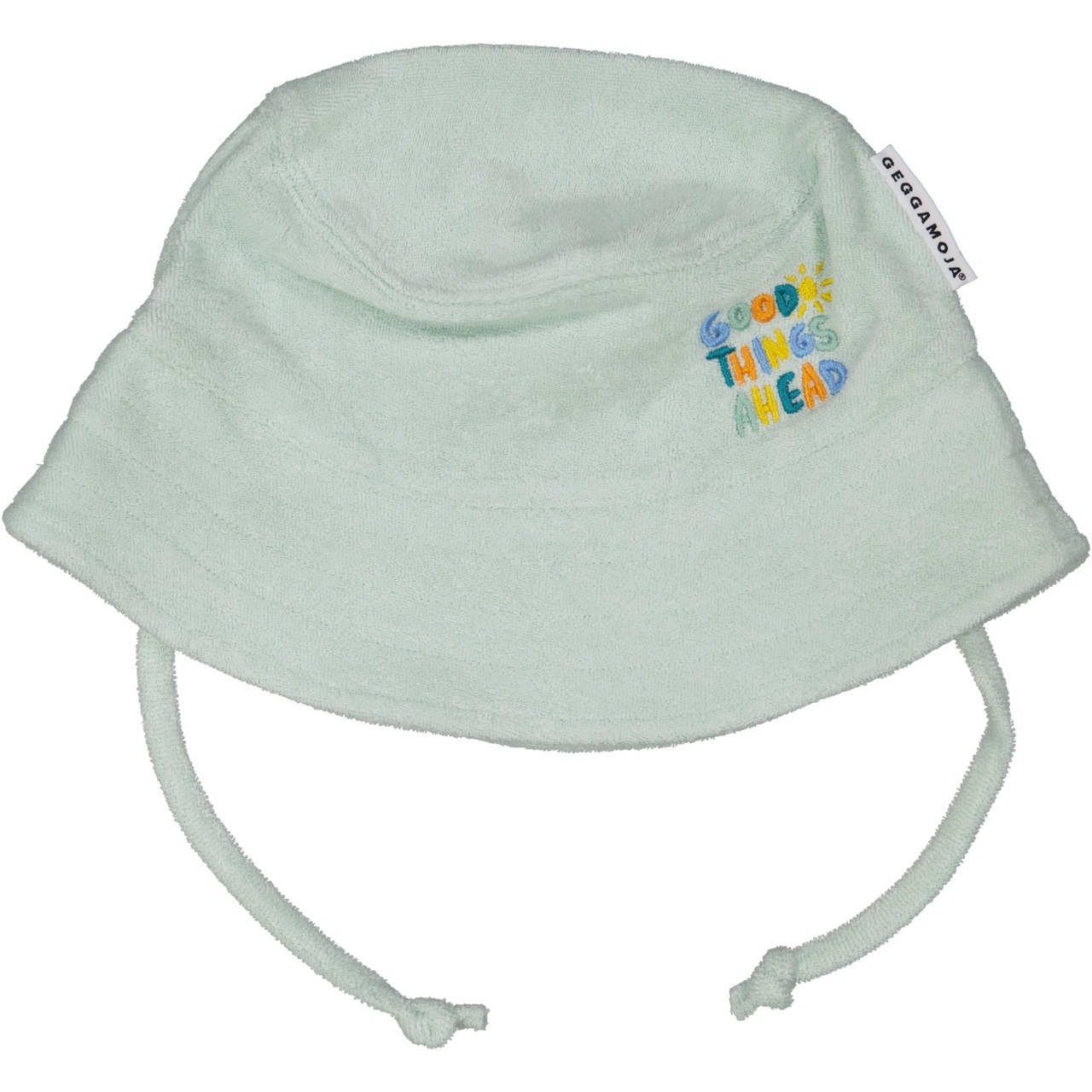 Terry sunny hat Green  2-6Y