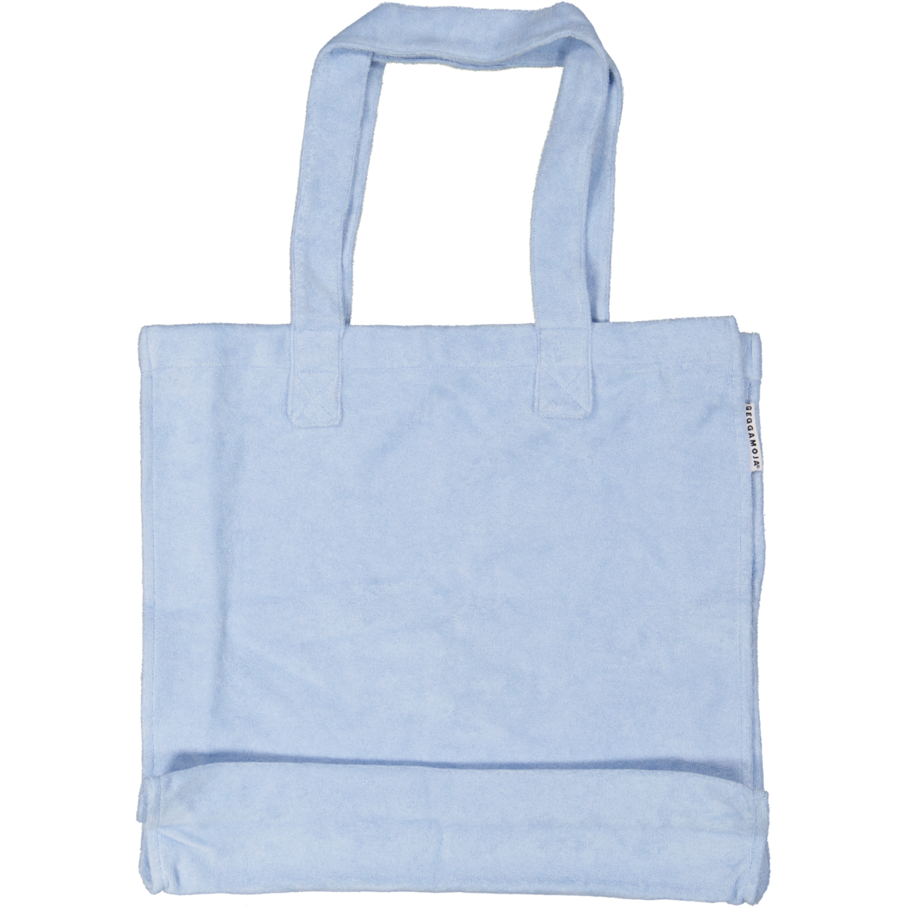 Terry tote bag Blue One Size