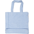 Terry tote bag Blue   One Size