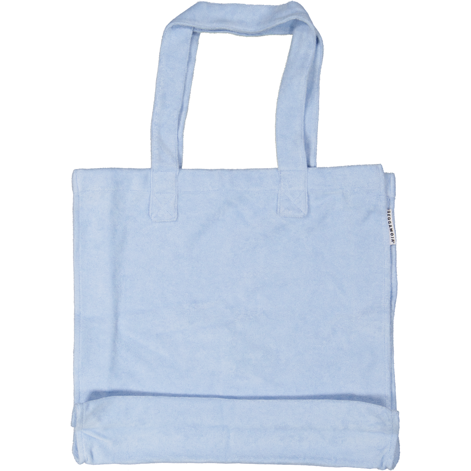 Terry tote bag Blue   One Size