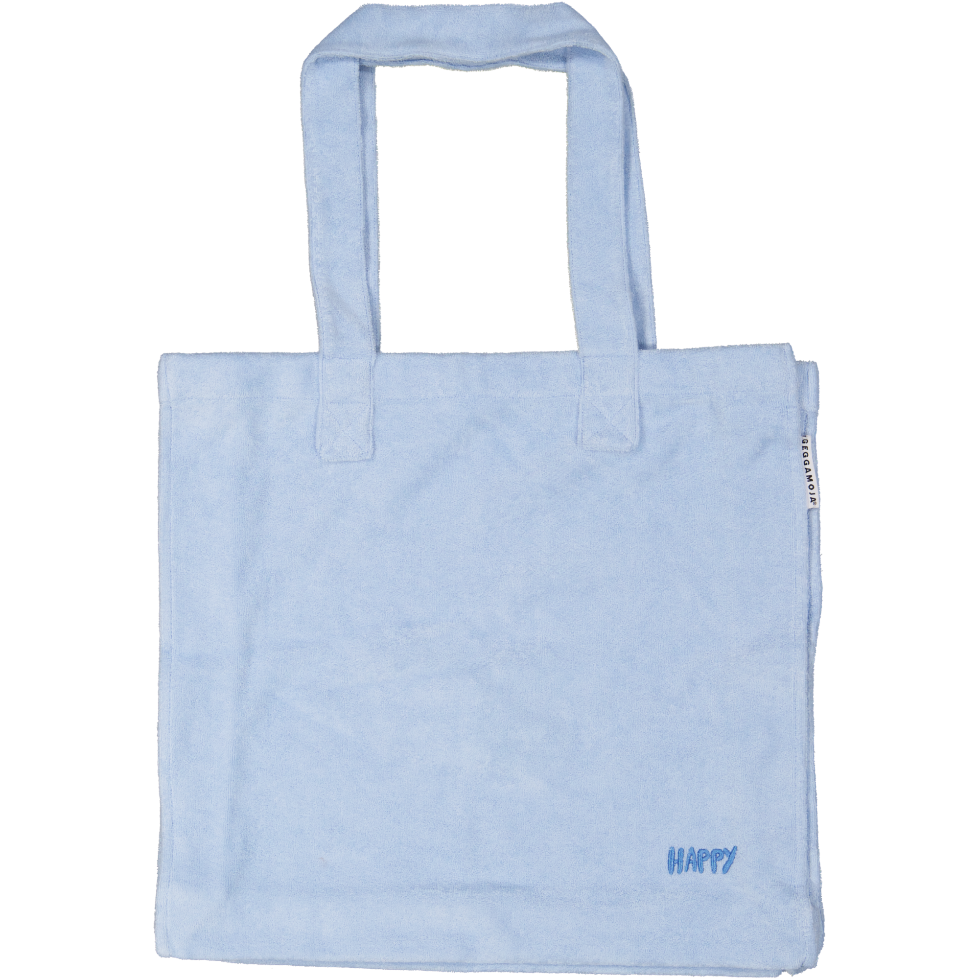 Terry tote bag Blue   One Size