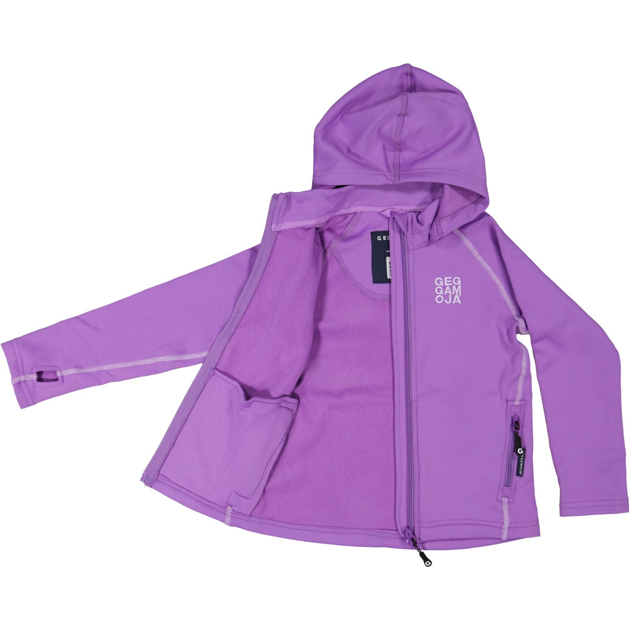 Stretch hoodie Violet