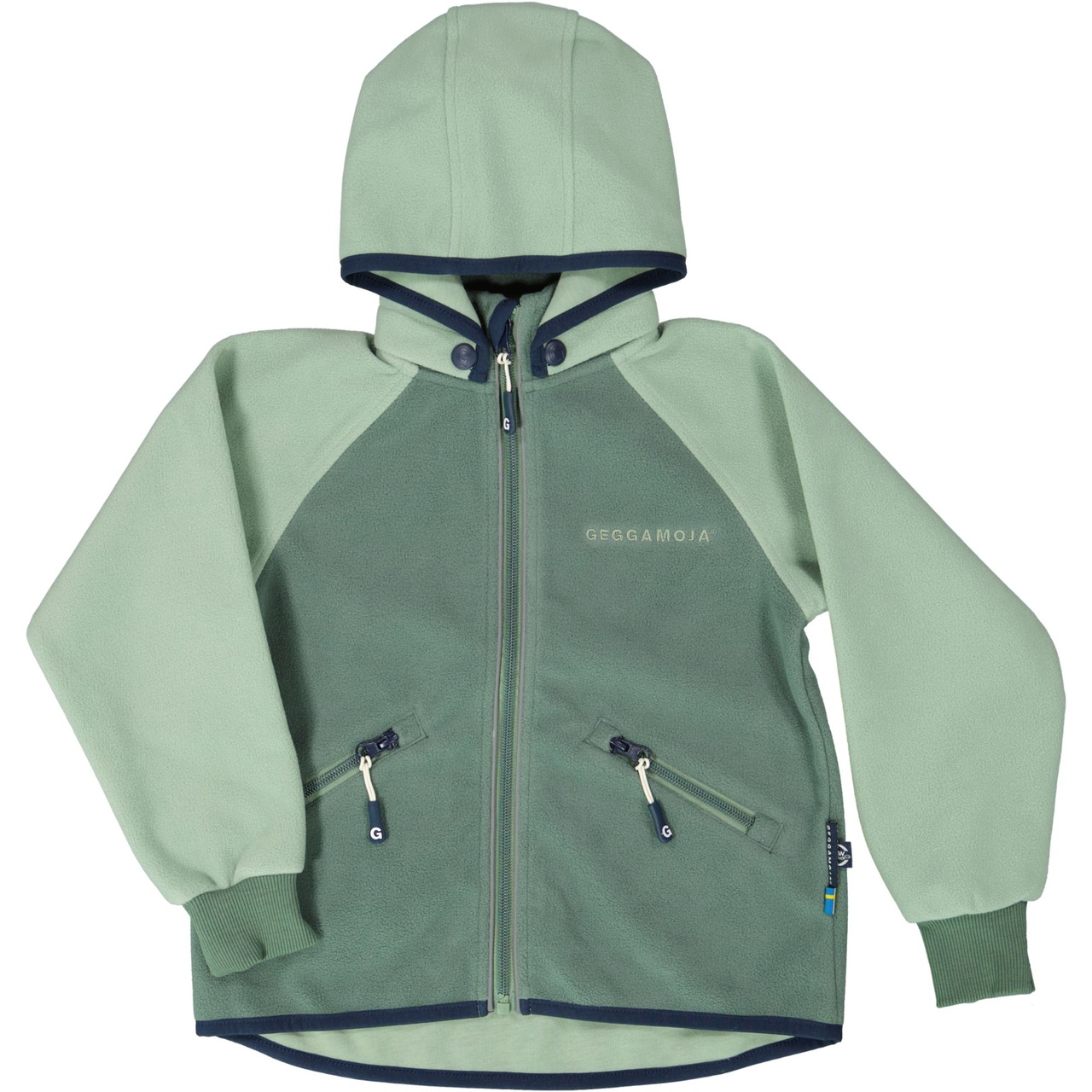 Wind fleece jacket Mossgreen 86/92