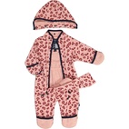 Vindfleece overall Pink Leo