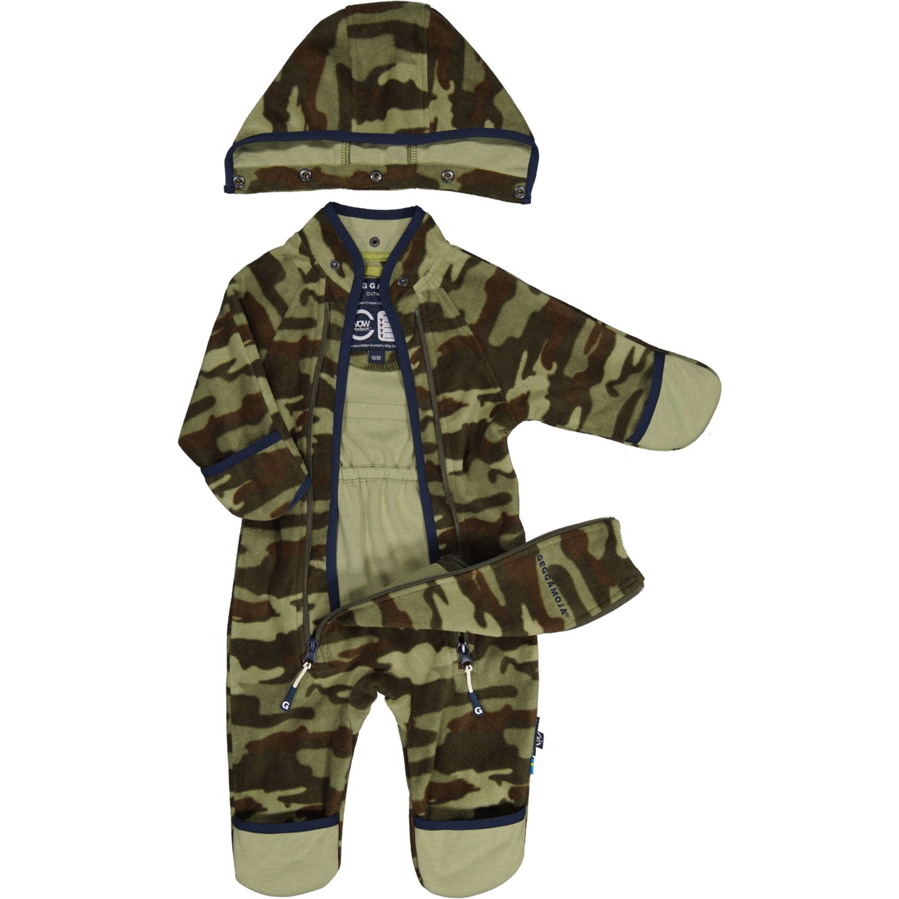 Vindfleece overall Camo