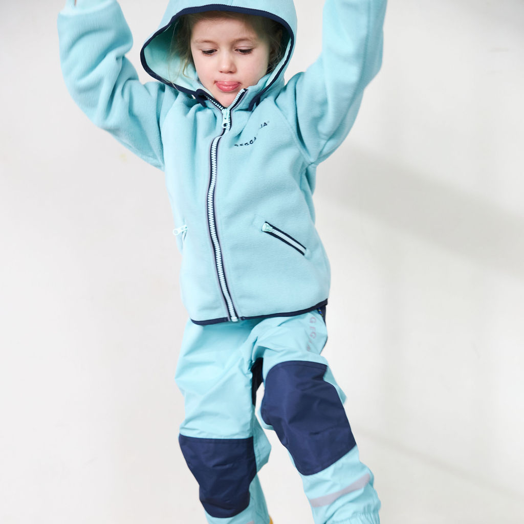Wind fleece jacket Turquoise
