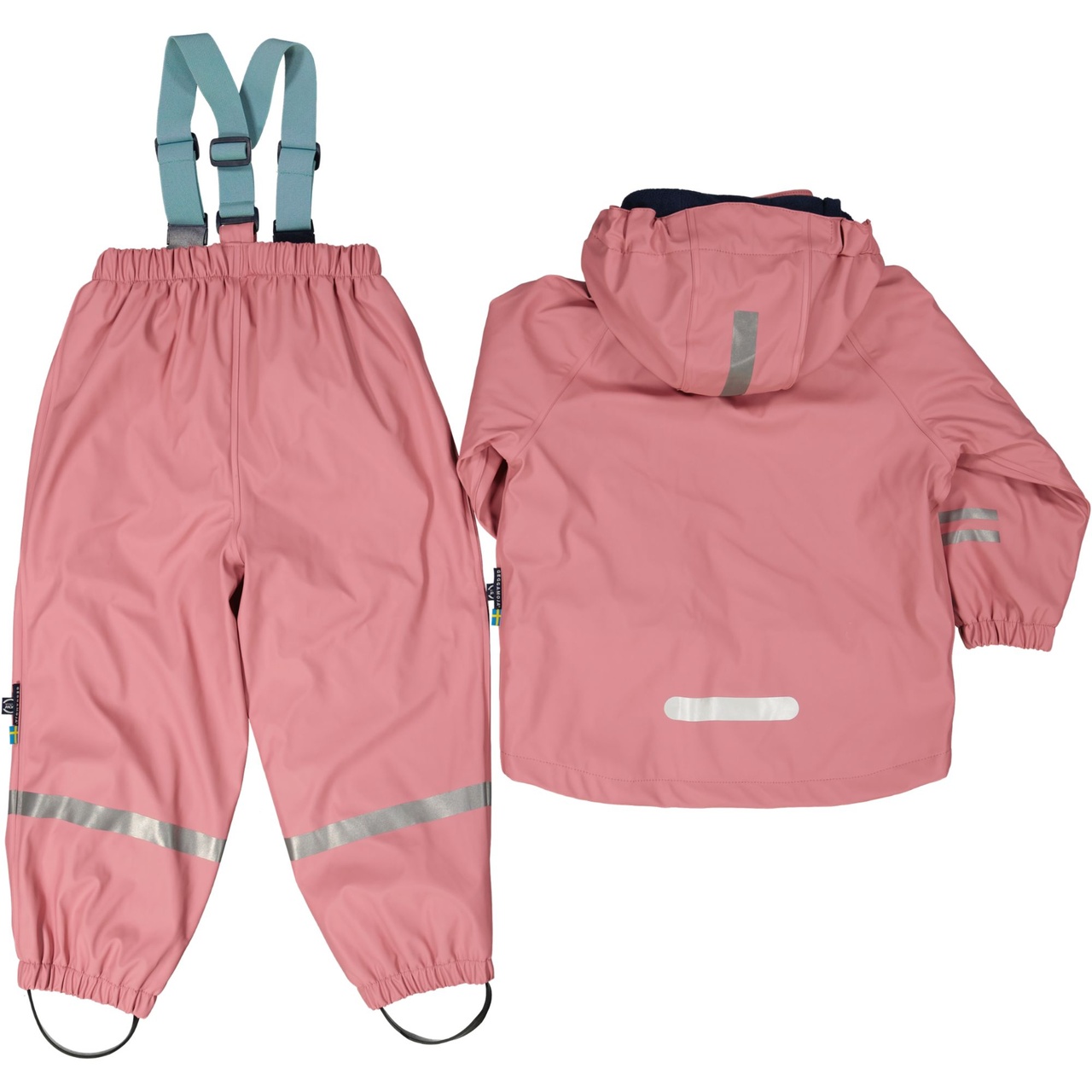 Rain set fleece Rose 98/104