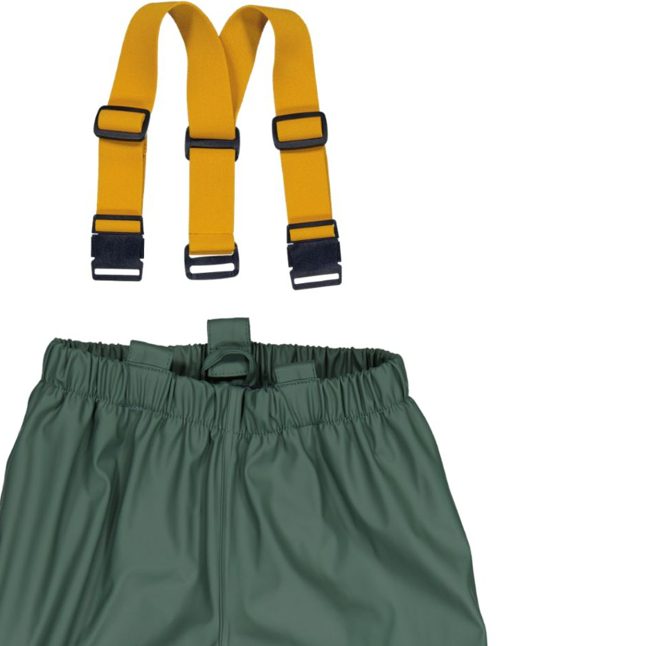 Rain set fleece Mossgreen