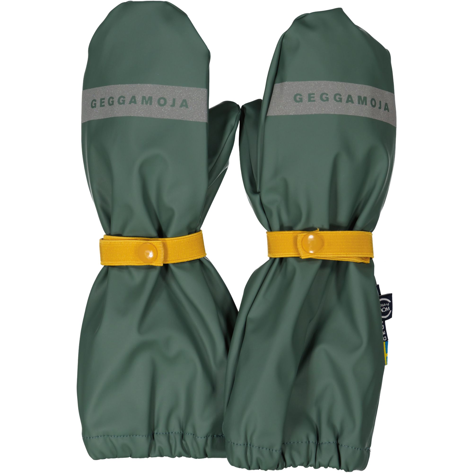 Rain mitten fleece Mossgreen