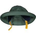 Rain hat Mossgreen 2-4