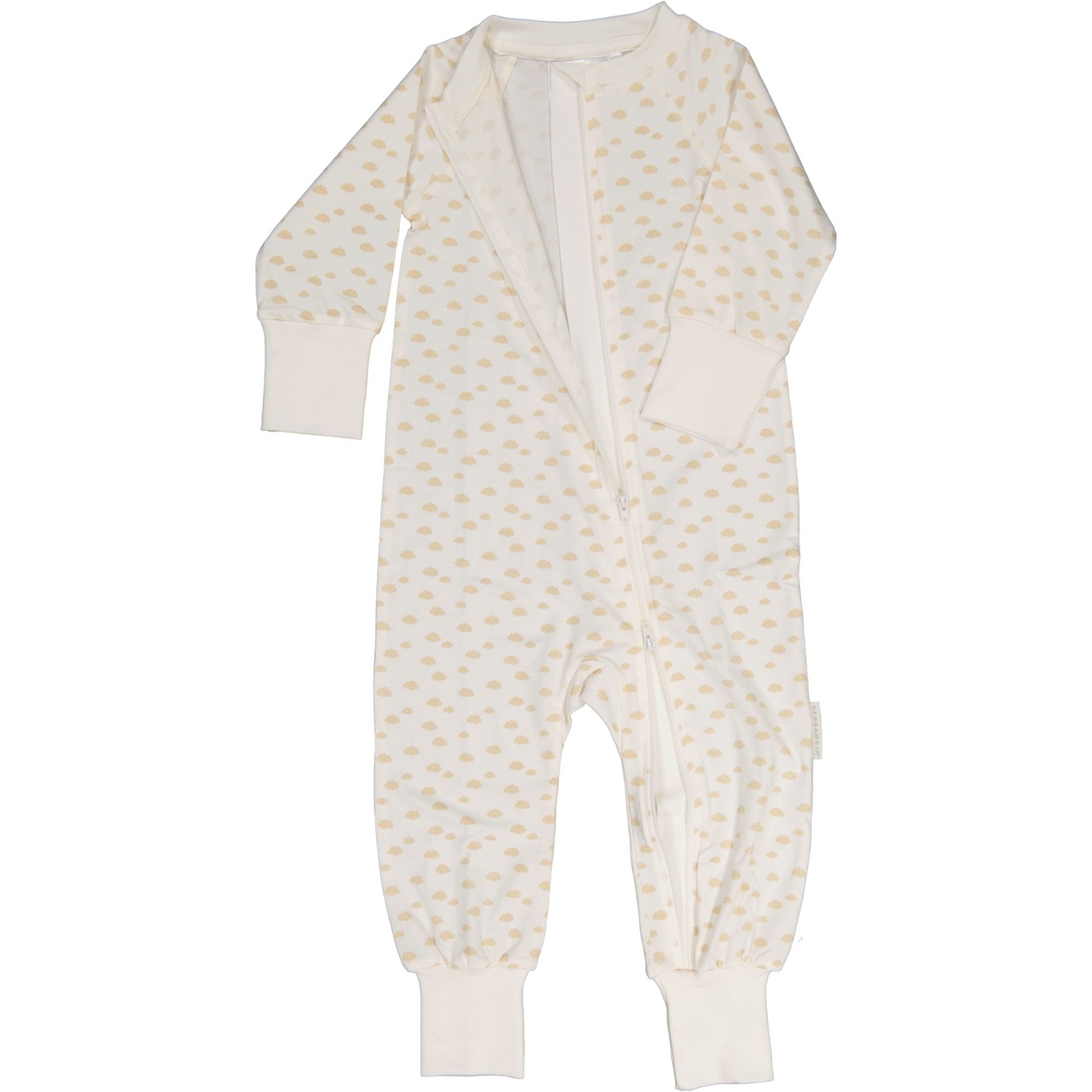 Bambu pyjamas beige moln 98/104