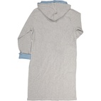 Male Bathrobe Grey/blue str 41 M