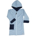Kids Bathrobe Navy/blue stripe 74/80
