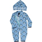 Fleeceoverall Blue Rainbow 50/56