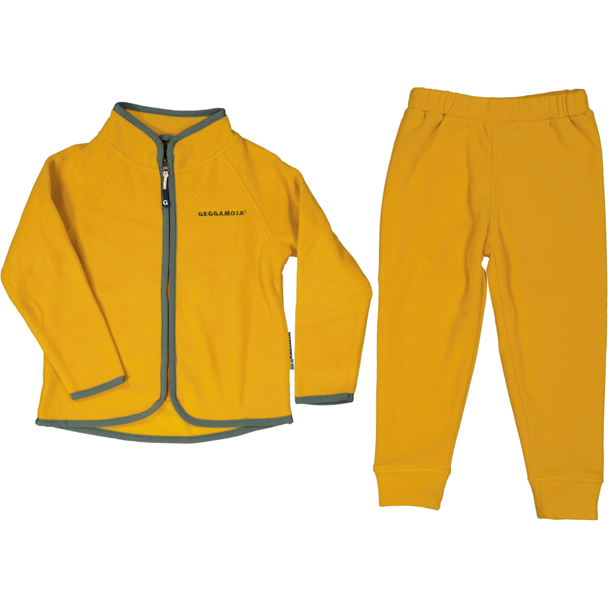 Fleeceset Mustard
