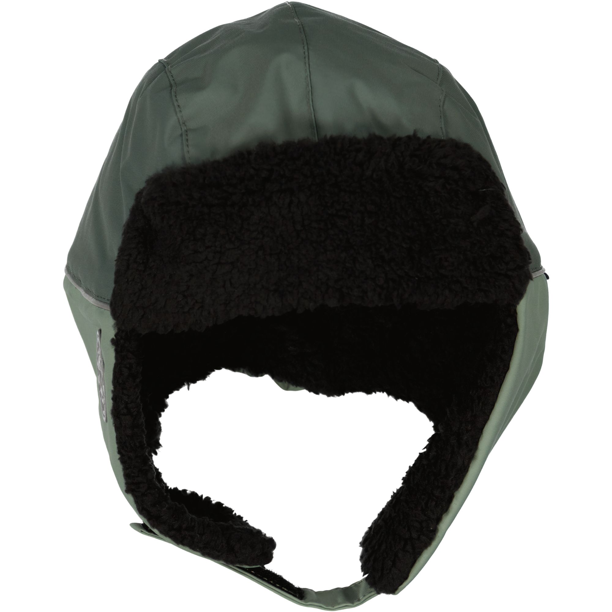 Winter helmet hat Mossgreen