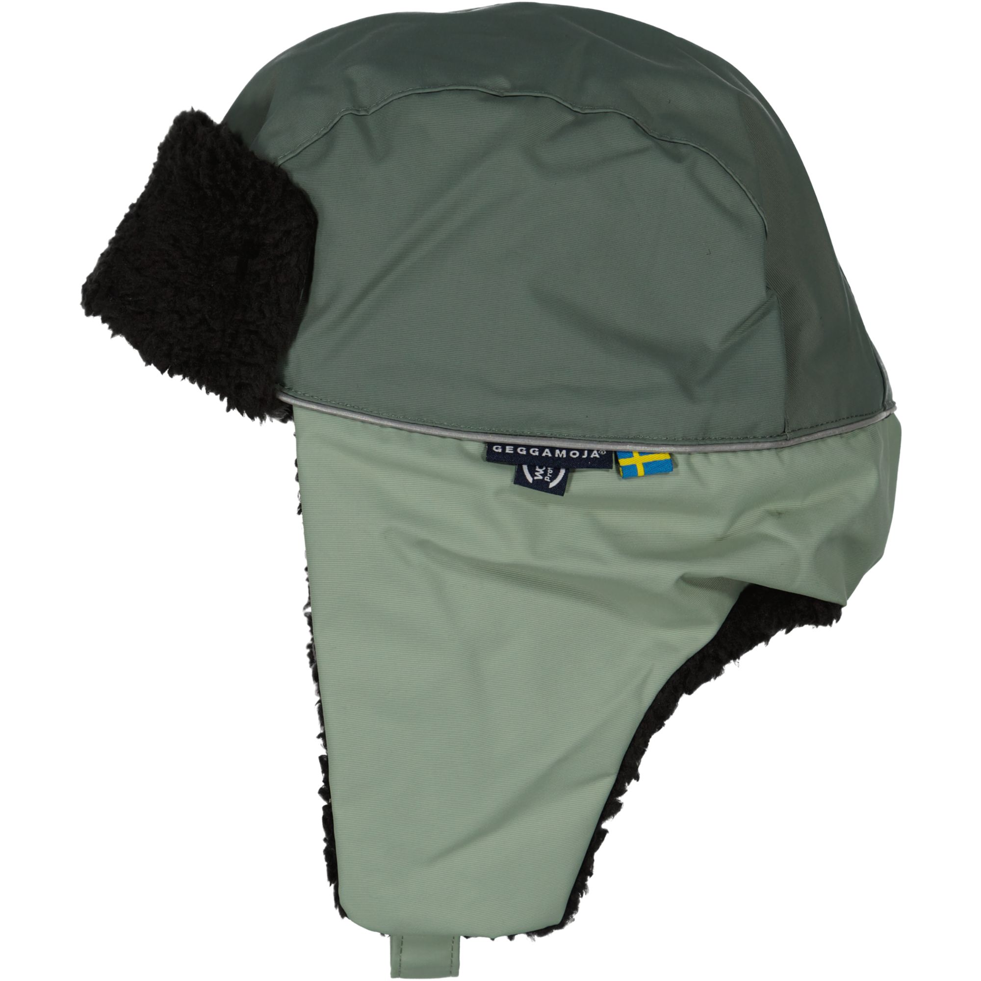 Winter helmet hat Mossgreen