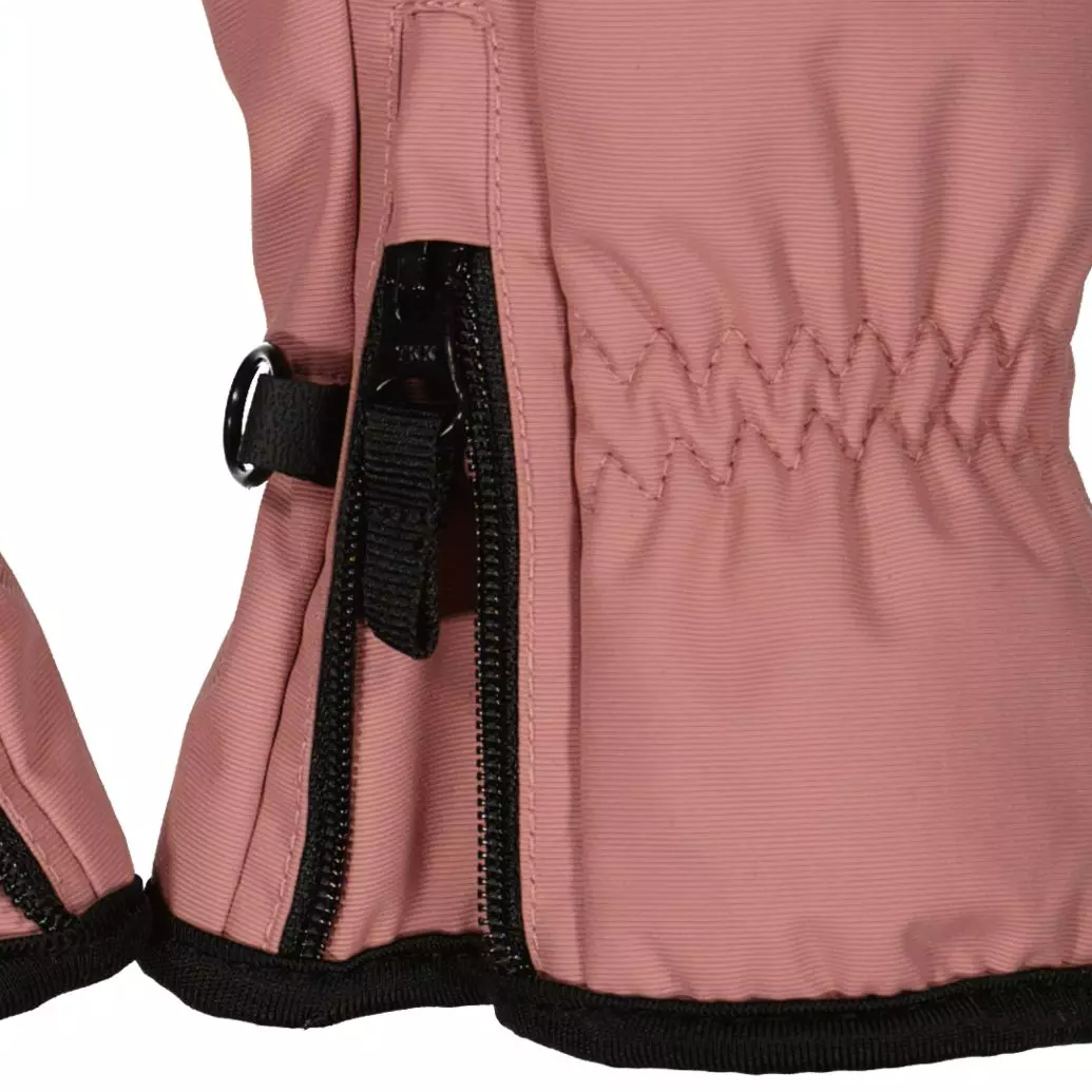 Winter zip mitten Rose 1-2 y