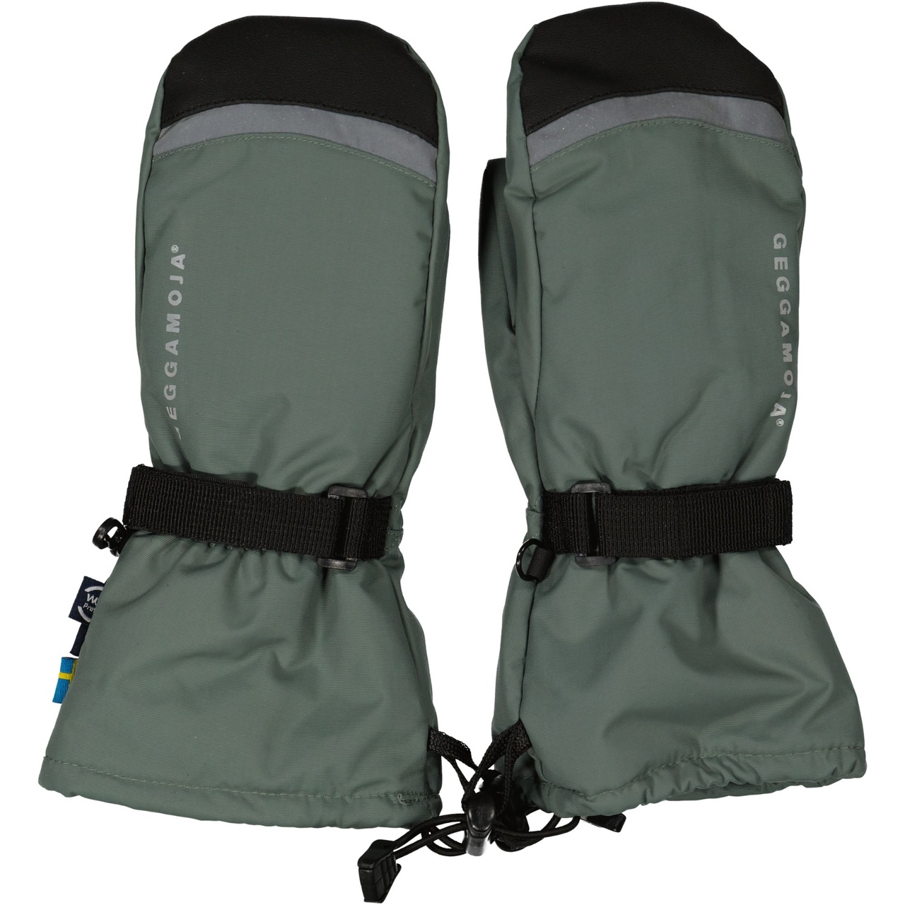 Winter mitten Mossgreen 6-9 y