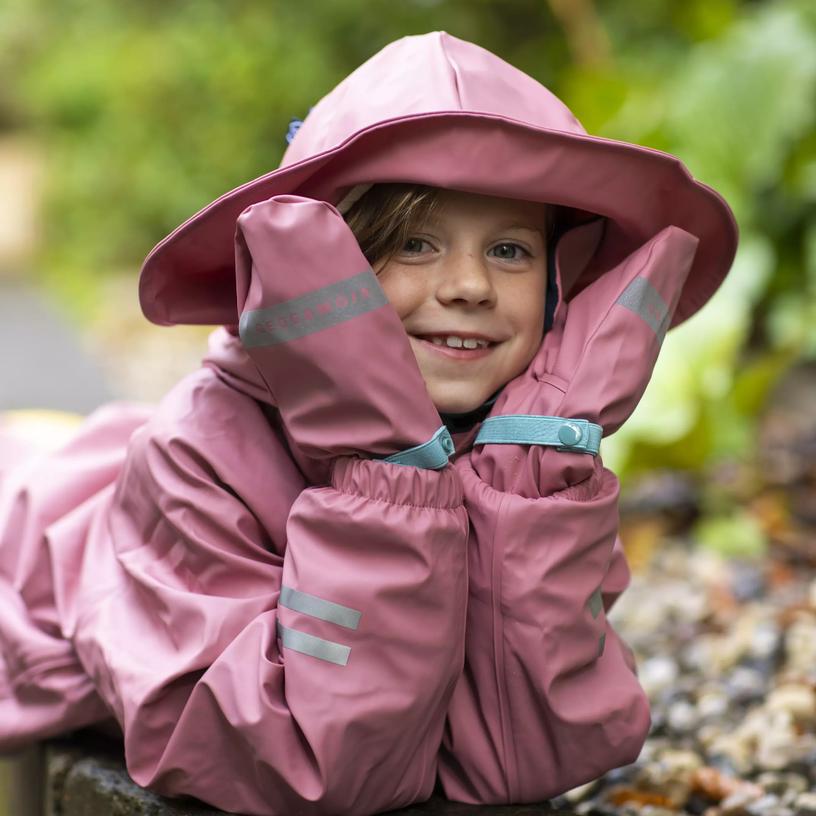 Rain hat Rose