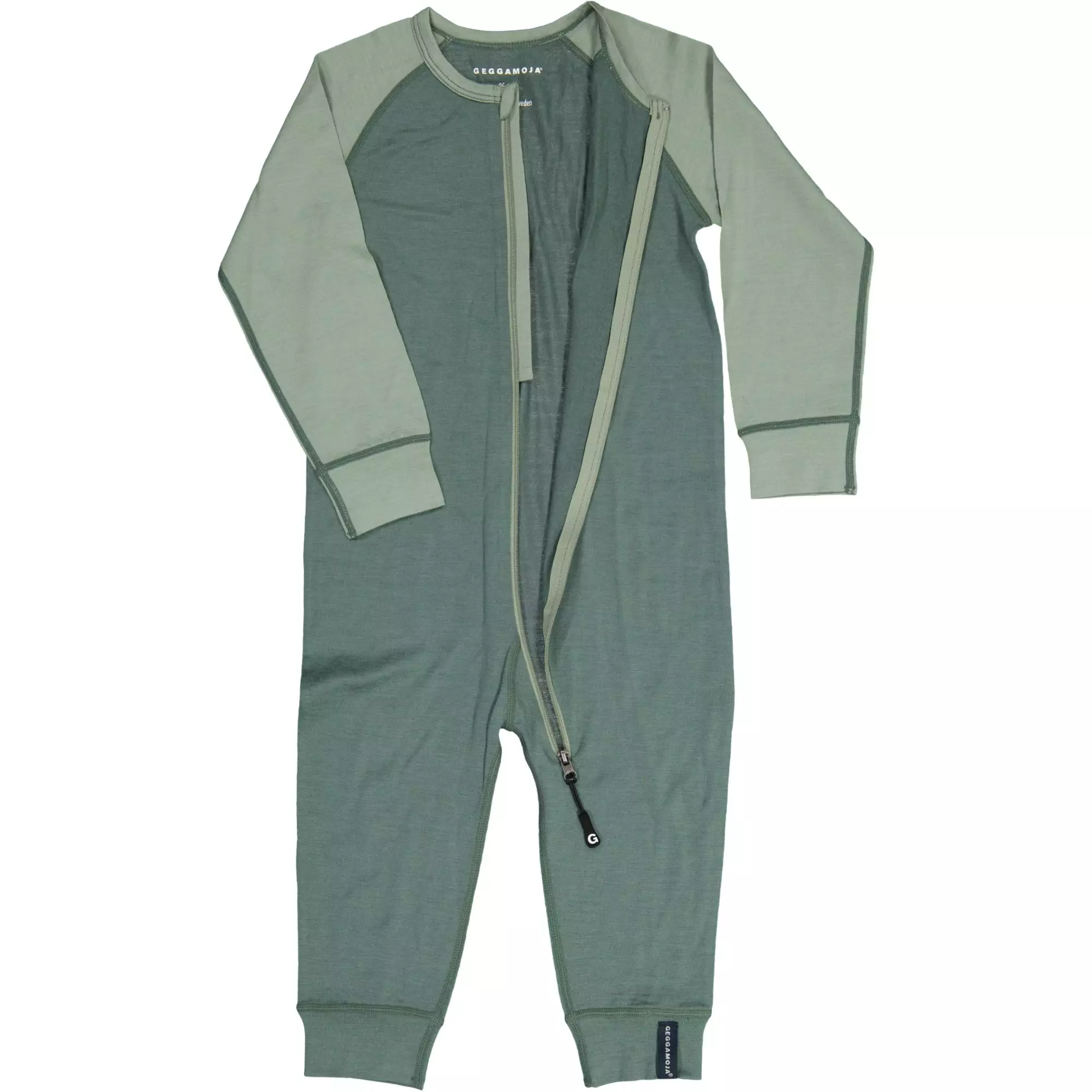 Merino wool suit Mossgreen