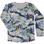 Merino wool sweater Grey Forest