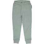 Terry wool pants Mossgreen  110/116