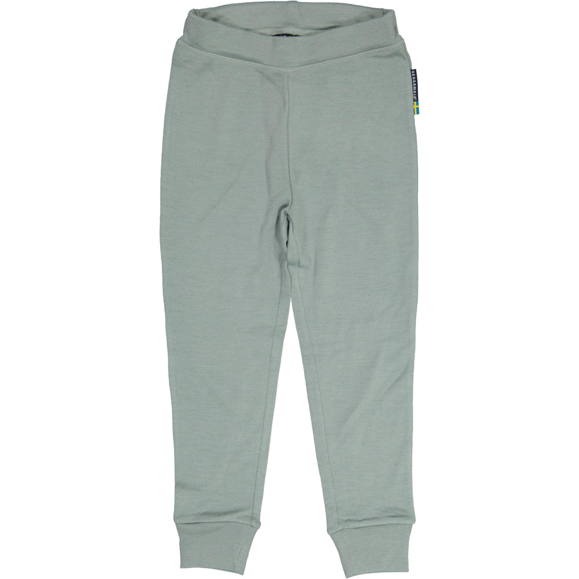 Terry wool pants Mossgreen