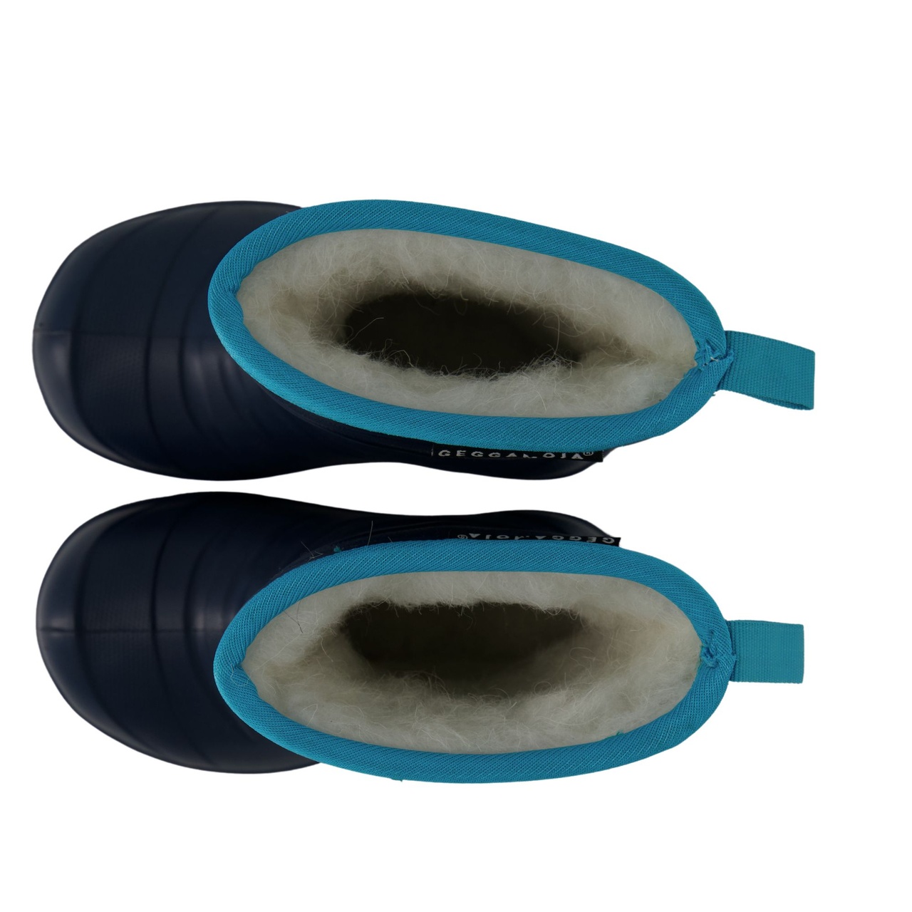 Gefütterte Gummistiefel Navy